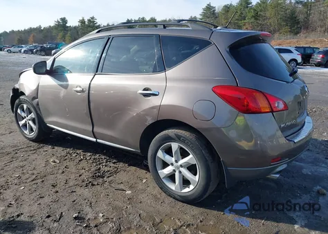 2010 Nissan Murano Sl from USA, damaged, VIN JN8AZ1MW4AW105075